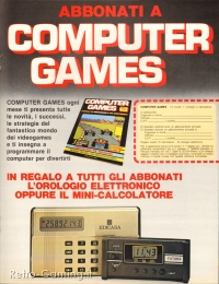 Computer Games Alberto Peruzzo Editore numero 1 pagina 45