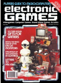 ELECTRONIC GAMES MAGAZINE December 1983