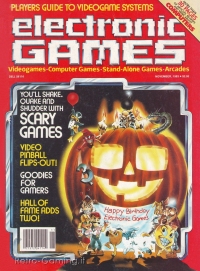 ELECTRONIC GAMES MAGAZINE November 1983