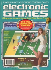 ELECTRONIC GAMES MAGAZINE October 1982