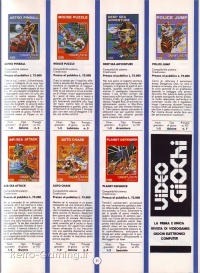 Annuario Videogiochi 1984 Gruppo Editoriale Jackson pagina 31