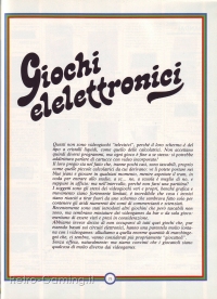 Annuario Videogiochi 1984 Gruppo Editoriale Jackson pagina 71