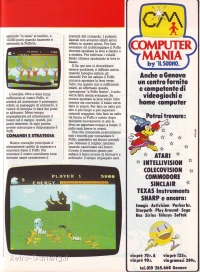 Videogiochi Gruppo Editoriale Jackson numero 14 pagina 79 Colecovision Smurf