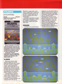 Videogiochi Gruppo Editoriale Jackson numero 14 pagina 87 Videopac G7000 Atlantis