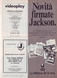 Videogiochi Gruppo Editoriale Jackson numero 31 pagina 111