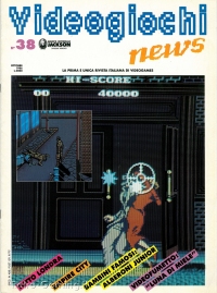 Videogiochi News Gruppo Editoriale Jackson numero 38 pagina 1