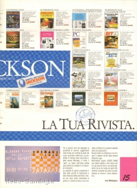 Videogiochi News Gruppo Editoriale Jackson numero 41 pagina 15