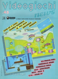 Videogiochi News Gruppo Editoriale Jackson numero 45 pagina 1