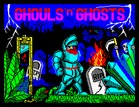 Ghouls'n Ghosts intro