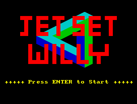 Jet Set Willy intro