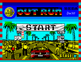 Out Run intro