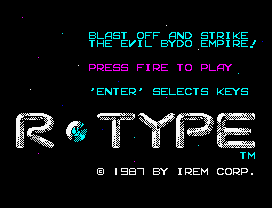 R-Type intro