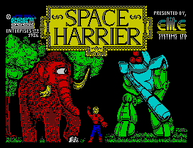 Space Harrier intro