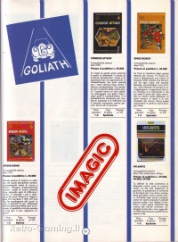 Annuario Videogiochi 1984 Gruppo Editoriale Jackson pagina 33
