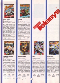 Annuario Videogiochi 1984 Gruppo Editoriale Jackson pagina 54