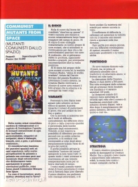 Videogiochi Gruppo Editoriale Jackson numero 14 pagina 71 Atari Supercharger Communist Mutants from Space