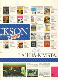 Videogiochi News Gruppo Editoriale Jackson numero 40 pagina 15